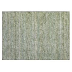 Machine Washable Indoor/Outdoor Chantille ACN2105 Sage 1'8" x 2'6" Rug