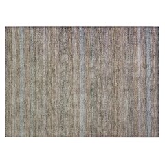 Machine Washable Indoor/Outdoor Chantille ACN2106 Brown 1'8" x 2'6" Rug