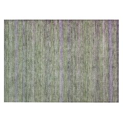 Machine Washable Indoor/Outdoor Chantille ACN2106 Olive 1'8" x 2'6" Rug