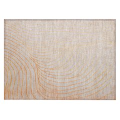 Machine Washable Indoor/Outdoor Chantille ACN2107 Orange 1'8" x 2'6" Rug