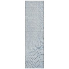Machine Washable Indoor/Outdoor Chantille ACN2107 Sky 2'3" x 7'6" Runner Rug