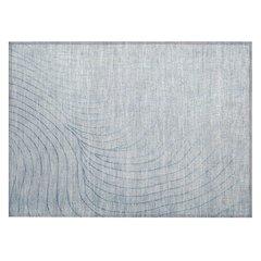 Machine Washable Indoor/Outdoor Chantille ACN2107 Sky 1'8" x 2'6" Rug