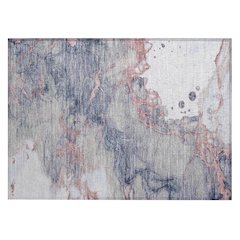 Machine Washable Indoor/Outdoor Chantille ACN2110 Blush 1'8" x 2'6" Rug