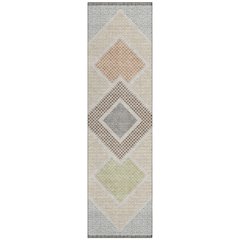 Machine Washable Indoor/Outdoor Chantille ACN2111 Pewter 2'3" x 7'6" Runner Rug