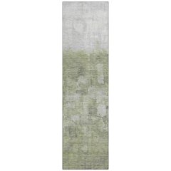 Machine Washable Indoor/Outdoor Chantille ACN2119 Fern 2'3" x 7'6" Runner Rug