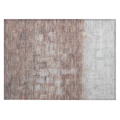 Machine Washable Indoor/Outdoor Chantille ACN2119 Paprika 1'8" x 2'6" Rug