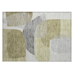 Machine Washable Indoor/Outdoor Chantille ACN2121 Fern 1'8" x 2'6" Rug