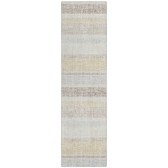 Machine Washable Indoor/Outdoor Chantille ACN2122 Ivory 2'3" x 7'6" Runner Rug
