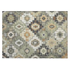 Machine Washable Indoor/Outdoor Chantille ACN2123 Fern 1'8" x 2'6" Rug