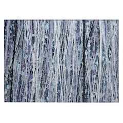 Machine Washable Indoor/Outdoor Chantille ACN2126 Purple 1'8" x 2'6" Rug