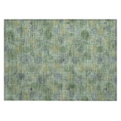 Machine Washable Indoor/Outdoor Chantille ACN2128 Aloe 1'8" x 2'6" Rug