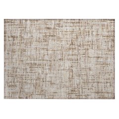 Machine Washable Indoor/Outdoor Chantille ACN2130 Brown 1'8" x 2'6" Rug