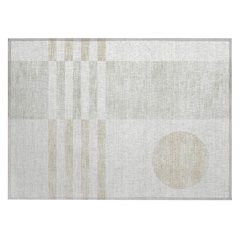 Machine Washable Indoor/Outdoor Chantille ACN2131 Linen 1'8" x 2'6" Rug