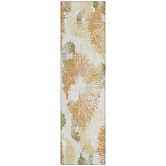 Machine Washable Indoor/Outdoor Chantille ACN2132 Coral 2'3" x 7'6" Runner Rug