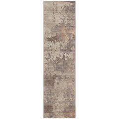 Machine Washable Indoor/Outdoor Chantille ACN2143 Brown 2'3" x 7'6" Runner Rug