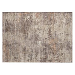 Machine Washable Indoor/Outdoor Chantille ACN2143 Brown 1'8" x 2'6" Rug