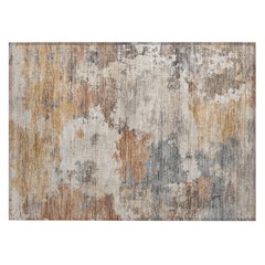 Machine Washable Indoor/Outdoor Chantille ACN2144 Paprika 1'8" x 2'6" Rug