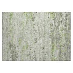 Machine Washable Indoor/Outdoor Chantille ACN2145 Aloe 1'8" x 2'6" Rug