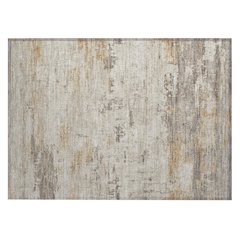 Machine Washable Indoor/Outdoor Chantille ACN2145 Putty 1'8" x 2'6" Rug