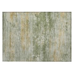Machine Washable Indoor/Outdoor Chantille ACN2146 Aloe 1'8" x 2'6" Rug