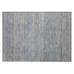 Machine Washable Indoor/Outdoor Chantille ACN2148 Blue 1'8" x 2'6" Rug