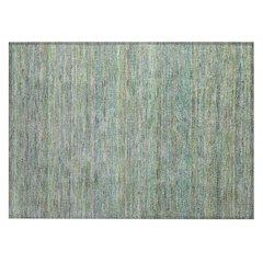 Machine Washable Indoor/Outdoor Chantille ACN2148 Pewter 1'8" x 2'6" Rug