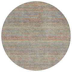 Machine Washable Indoor/Outdoor Chantille ACN2148 Sage 8' x 8' Round Rug