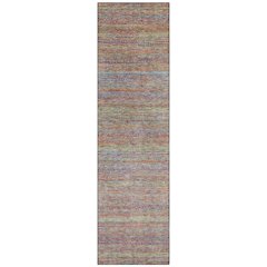 Machine Washable Indoor/Outdoor Chantille ACN2148 Terracotta 2'3"x7'6"Runner Rug