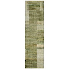 Machine Washable Indoor/Outdoor Chantille ACN2149 Aloe 2'3" x 7'6" Runner Rug