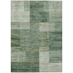 Machine Washable Indoor/Outdoor Chantille ACN2149 Teal 2'6" x 3'10" Rug