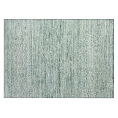 Machine Washable Indoor/Outdoor Chantille ACN2150 Aqua 1'8" x 2'6" Rug