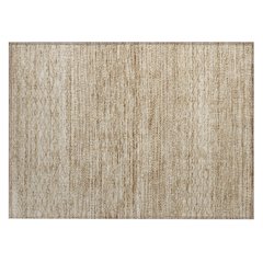 Machine Washable Indoor/Outdoor Chantille ACN2150 Beige 1'8" x 2'6" Rug