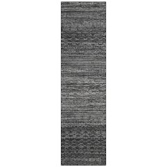 Machine Washable Indoor/Outdoor Chantille ACN2150 Charcoal 2'3"x7'6" Runner Rug