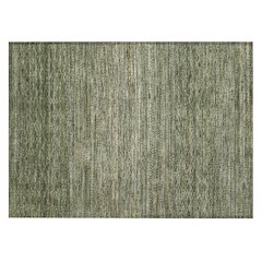 Machine Washable Indoor/Outdoor Chantille ACN2150 Fern 1'8" x 2'6" Rug