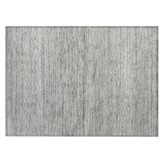 Machine Washable Indoor/Outdoor Chantille ACN2150 Gray 1'8" x 2'6" Rug