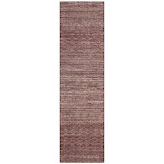 Machine Washable Indoor/Outdoor Chantille ACN2150 Merlot 2'3" x 7'6" Runner Rug
