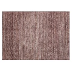 Machine Washable Indoor/Outdoor Chantille ACN2150 Merlot 1'8" x 2'6" Rug