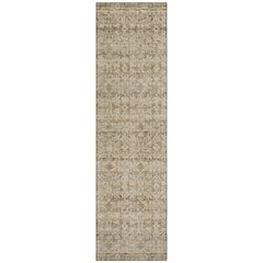 Machine Washable Indoor/Outdoor Chantille ACN2152 Brown 2'3" x 7'6" Runner Rug