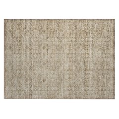 Machine Washable Indoor/Outdoor Chantille ACN2152 Brown 1'8" x 2'6" Rug