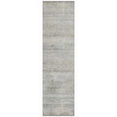 Machine Washable Indoor/Outdoor Chantille ACN2154 Granite 2'3" x 7'6" Runner Rug