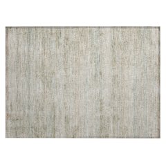 Machine Washable Indoor/Outdoor Chantille ACN2154 Putty 1'8" x 2'6" Rug