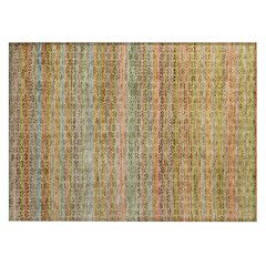 Machine Washable Indoor/Outdoor Chantille ACN2155 Coral 1'8" x 2'6" Rug