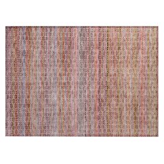 Machine Washable Indoor/Outdoor Chantille ACN2155 Pink 1'8" x 2'6" Rug