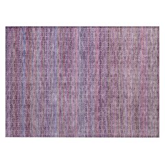 Machine Washable Indoor/Outdoor Chantille ACN2155 Purple 1'8" x 2'6" Rug