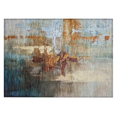 Machine Washable Indoor/Outdoor Chantille ACN2157 Paprika 1'8" x 2'6" Rug