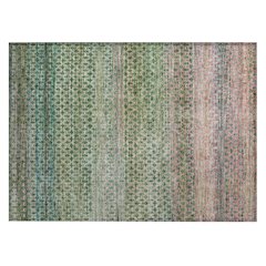Machine Washable Indoor/Outdoor Chantille ACN2158 Aloe 1'8" x 2'6" Rug