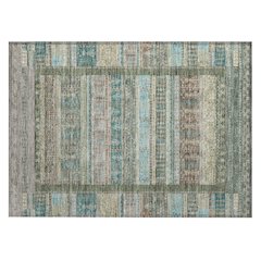 Machine Washable Indoor/Outdoor Chantille ACN2160 Aloe 1'8" x 2'6" Rug