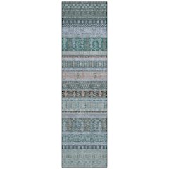 Machine Washable Indoor/Outdoor Chantille ACN2160 Emerald 2'3" x 7'6" Runner Rug