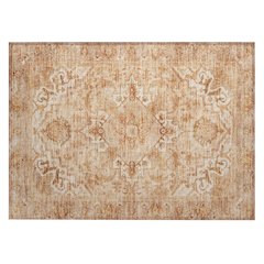 Machine Washable Indoor/Outdoor Chantille ACN2164 Copper 1'8" x 2'6" Rug