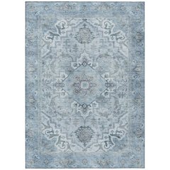 Machine Washable Indoor/Outdoor Chantille ACN2164 Sky 2'6" x 3'10" Rug
